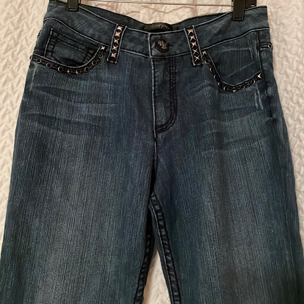 Cache Contour Collection bootcut jeans Size 10 33” inseam